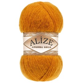 Пряжа Alize "Angora gold" 234 Рыжий 20% шерсть, 80% акрил	100 гр	550 м